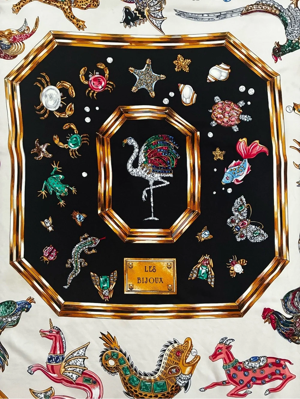 Jewelry Les Bijoux Animal Motif Brooches Novelty Scarf Rare By Danielle Nicole